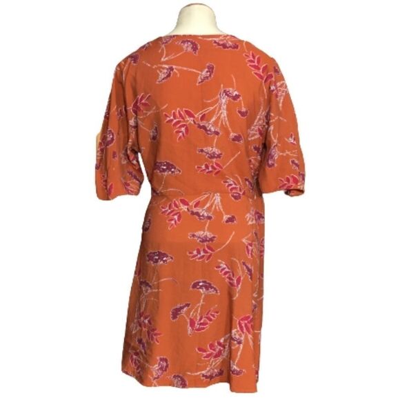 Lumiere Short Sleeve Printed Dress Size Large - Picture 4 of 5